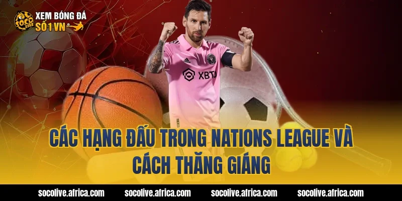 Các hạng đấu trong Nations League và cách thăng giáng