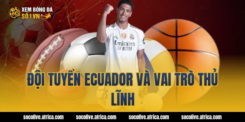 Đội tuyển Ecuador và vai trò thủ lĩnh
