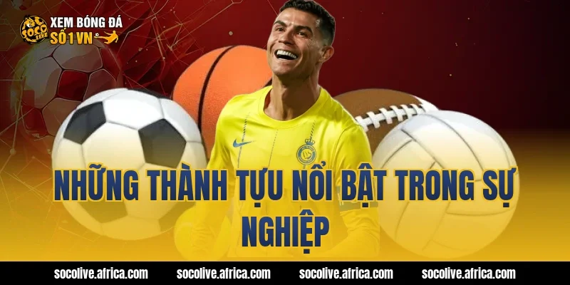 Những thành tựu nổi bật trong sự nghiệp