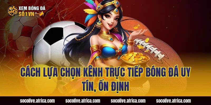 Cách lựa chọn kênh trực tiếp bóng đá uy tín, ổn định