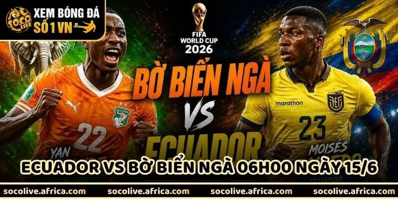 Nhận Định Bóng Đá Ecuador Vs Bờ Biển Ngà 06h00 Ngày 15/6